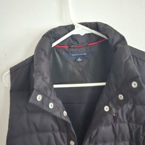 Tommy Hilfiger Black Quilted Vest